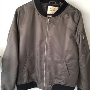 Ci sono originals gray bomber jacket